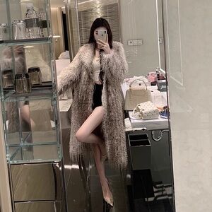 Elegant Faux Fur Coat